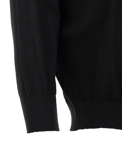 Shop Tory Burch Cropped Cardigan In Black