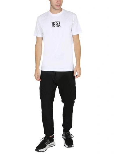 Shop Dsquared2 Track Pants With Logo In Black