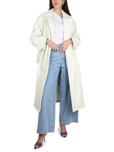 Shop Stand Studio Trench "emily" In Green