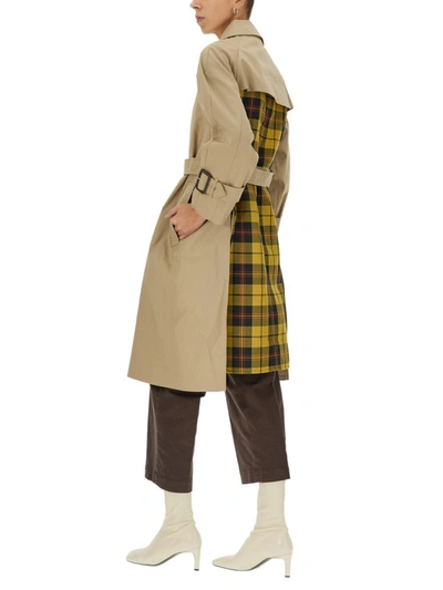 Shop Mackintosh Trench Coat "maretta" In Beige