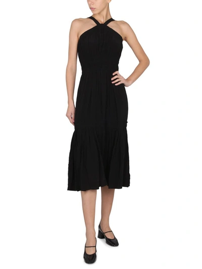 Shop Proenza Schouler White Label Turtleneck Dress In Black