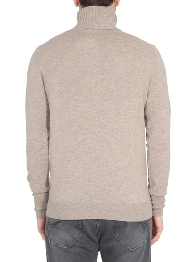 Shop Ballantyne Turtleneck Shirt In Grey