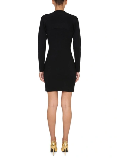 Shop Tom Ford Two-piece Dress With Belt In Black