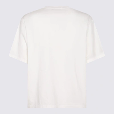 Shop Undercover White Cotton Kosmik T-shirt In <p>white Cotton Kosmik T-shirt From  Featuring Regular Fit, Round Neck, Short Sleeves, Str