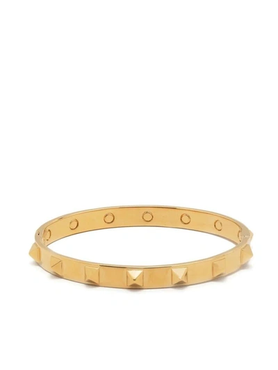 Shop Valentino Bracelets In Gold 18