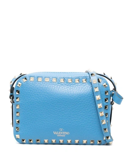 Shop Valentino Crossbody In Denim