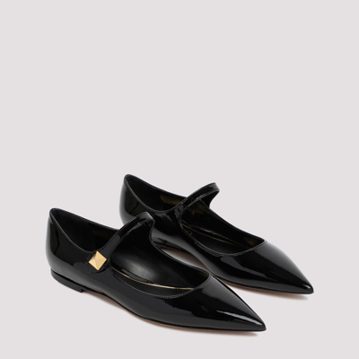 Shop Valentino Garavani  Tiptoe Ballerinas Shoes In Black