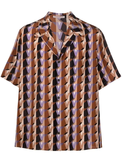 Shop Valentino Garavani Shirts In Multicolour