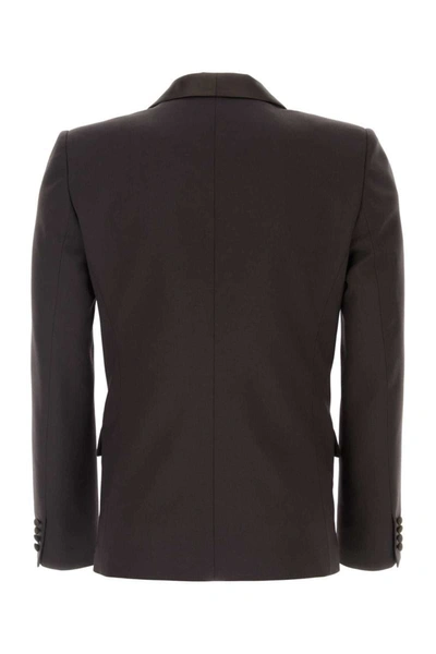 Shop Valentino Garavani Jackets And Vests In Brown