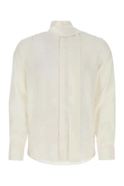 Shop Valentino Garavani Shirts In White