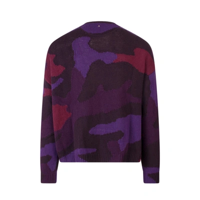 Shop Valentino Sweater In Purple