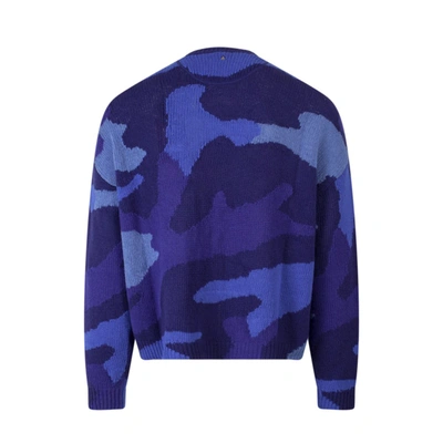 Shop Valentino Sweater In Blue