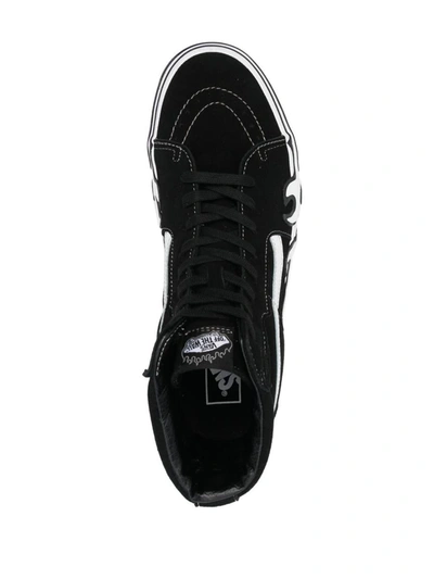 Shop Vans Sneakers With Logo In Black