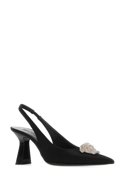 Shop Versace Heeled Shoes In Black