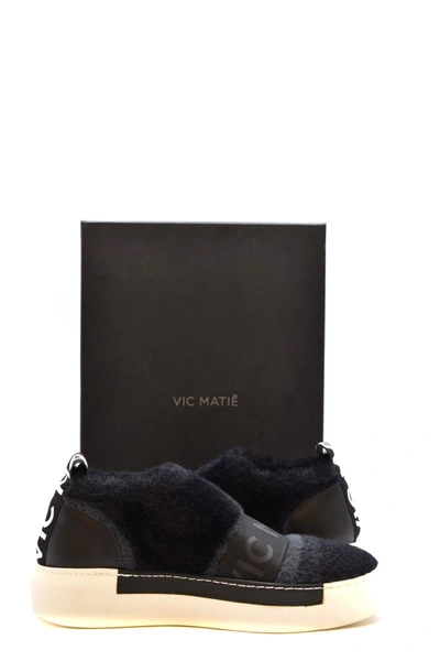 Shop Vic Matie Sneakers In Black
