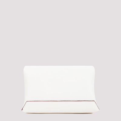 Shop Victoria Victoria Beckham Victoria Beckham  Leather Clutch Bag In White