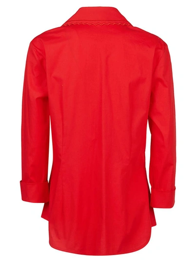 Shop Vivetta Shirts In Red