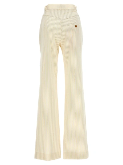 Shop Vivienne Westwood 'ray' Pants In Beige