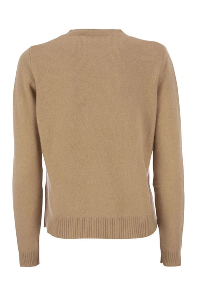 Shop Weekend Max Mara Erivan - Cashmere Sweater In Camel