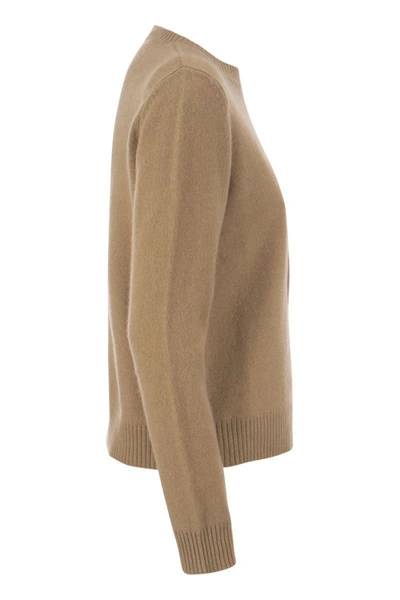 Shop Weekend Max Mara Erivan - Cashmere Sweater In Camel