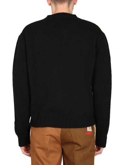 Marni X Carhartt Wip Wool And Silk Sweater In Multicolor