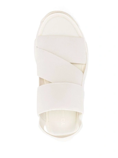Shop Y-3 Sandals In White
