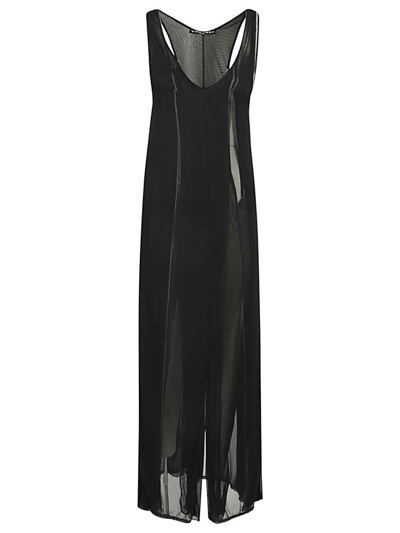 Shop Y/project Long Tank Dress In Black
