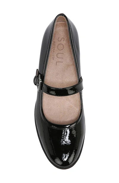 Soul Naturalizer Ramona Mary Jane Pump In Black Patent Synthetic