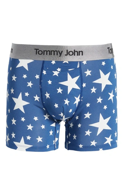 Tommy John Second Skin 4-inch Boxer Briefs In Bright White Stars | ModeSens