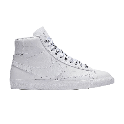 Pre-owned Nike Serena Williams X Wmns Blazer Mid Sw 'open Book' In White