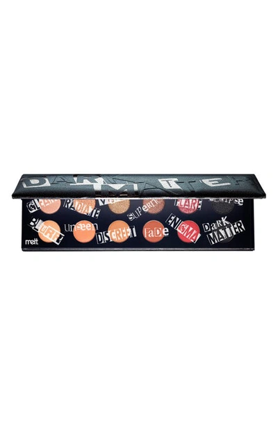 Melt Cosmetics Dark Matter Eyeshadow Palette In Dark Matter
