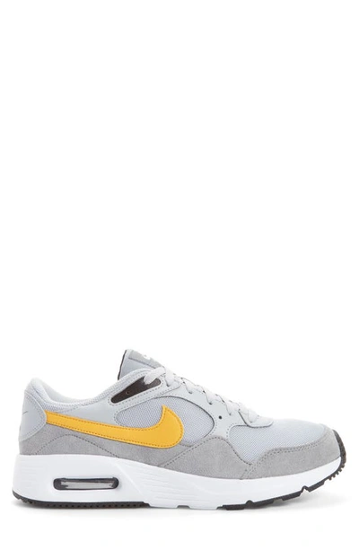 Shop Nike Air Max Sc Sneaker In Wolf Grey/ Yellow Ochre