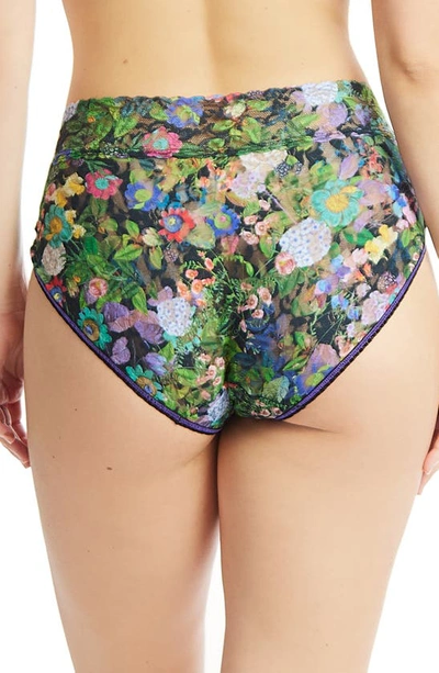 Shop Hanky Panky Print Lace Briefs In Vocies On The Veranda