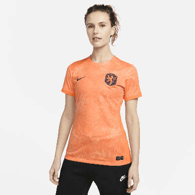 Shop Nike Netherlands 2023 Stadium Home  Women's Dri-fit Soccer Jersey In Orange
