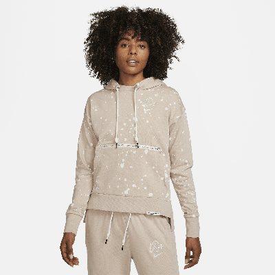 Shop Nike U.s. Standard Issue  Women's Dri-fit Pullover Hoodie In Brown