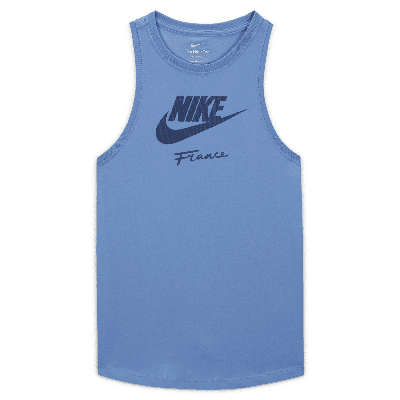 Nike National Team Futura Tank Top In Blue