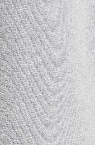 Shop Thom Browne Four Bar Sweat Shorts In Light Grey
