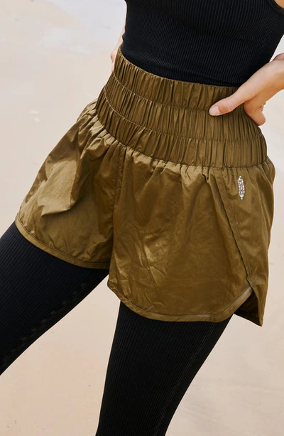 Shop Fp Movement The Way Home Shorts In Army