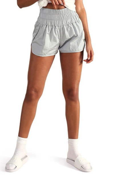 Shop Fp Movement The Way Home Shorts In Arctic Mist