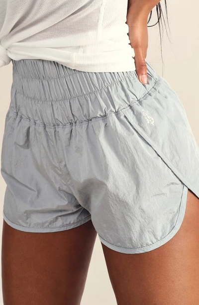 Shop Fp Movement The Way Home Shorts In Arctic Mist