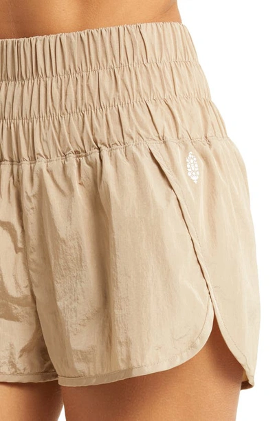 Shop Fp Movement The Way Home Shorts In Clay