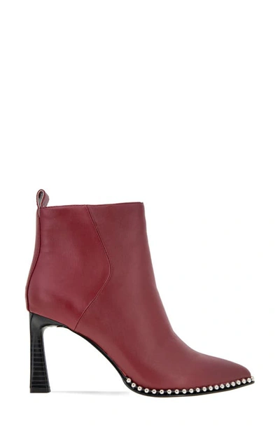 Shop Bcbgeneration Beya Pointed Toe Bootie In Rhubarb