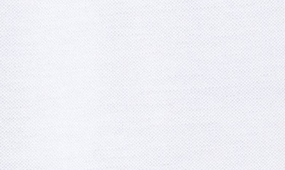 Thom Browne Rwb Trim Jersey Polo Short In White