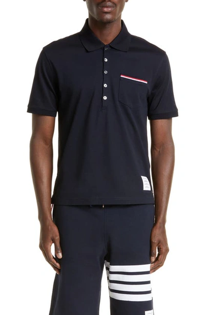 Thom Browne Topwear In Navy