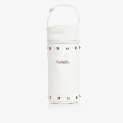 Shop Nanán White Bottle Bag (22cm)