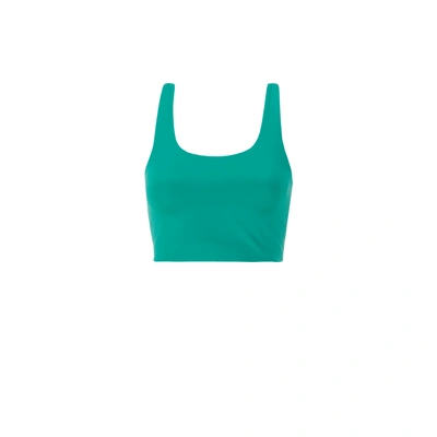 Shop Girlfriend Collective Sports Bra In Green