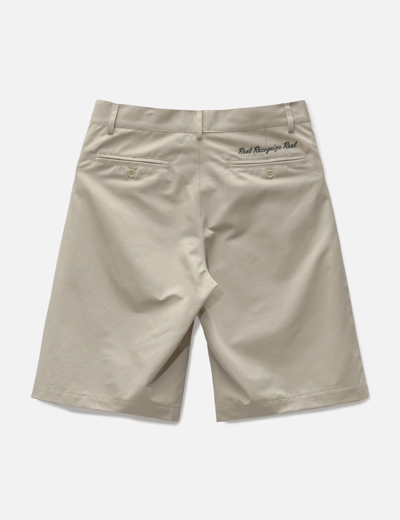2 Tuck Chino Shorts In Beige