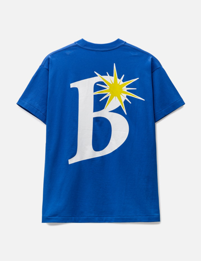 Bott B Logo T-shirt In Blue | ModeSens