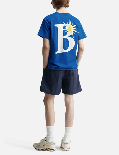 B Logo T-shirt In Blue