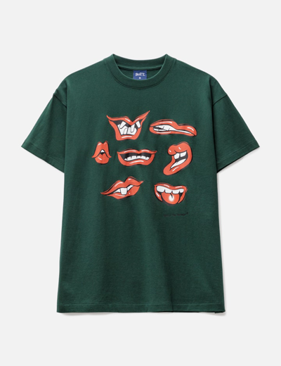 Shop Bott Funny Face T-shirt In Green